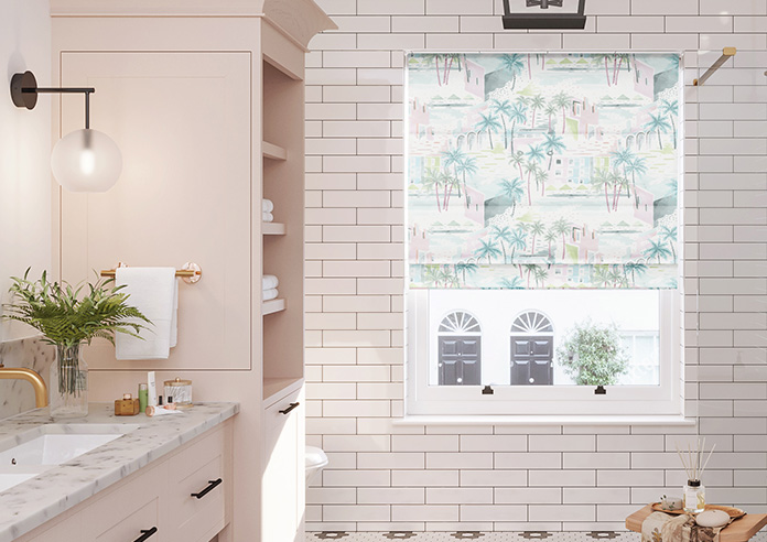 Sunset Boulevard, Watercolour - Twist&Fit Roman Blind - Image 3